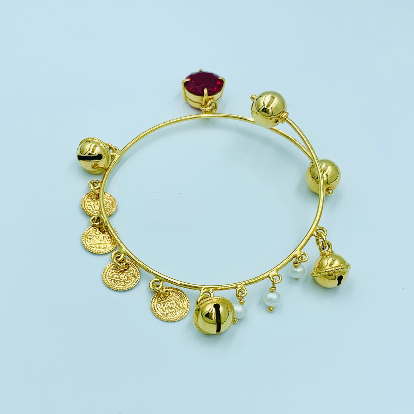 Talasim - Charmed Hijil Iraqi Baby Anklet - UAEJEWELS