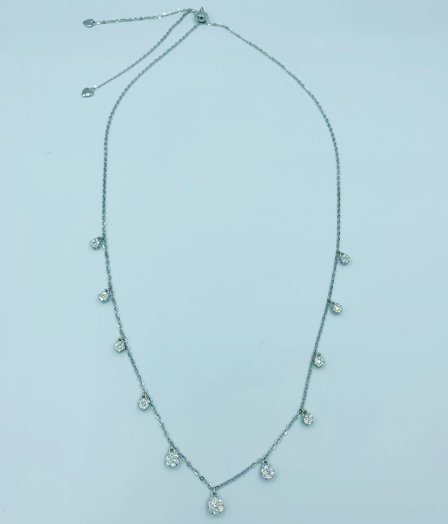 Yomiyat - Diamond Drops Choker - UAEJEWELS