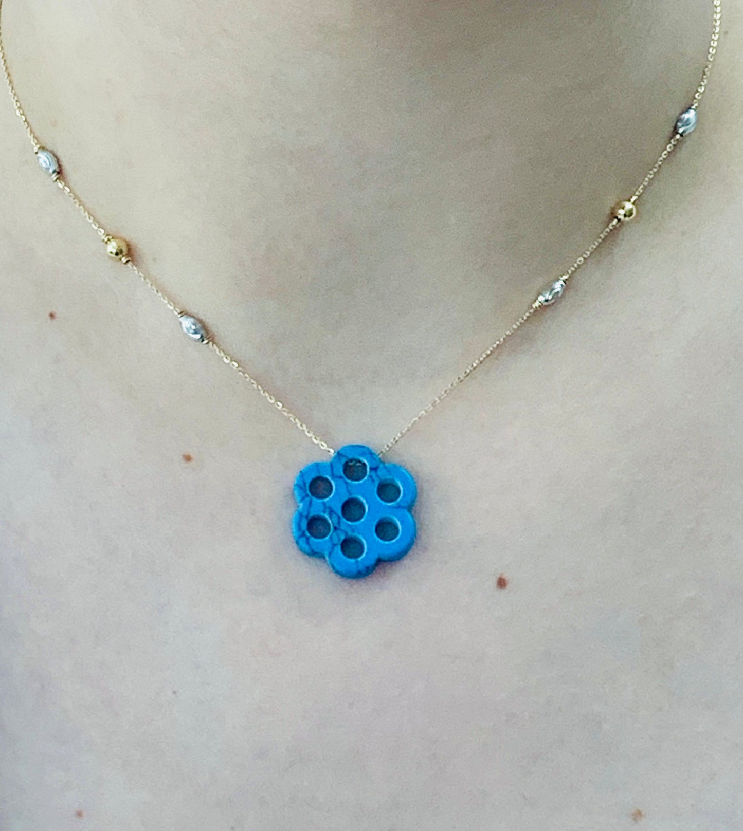 Talasim - Seven Eye Necklace