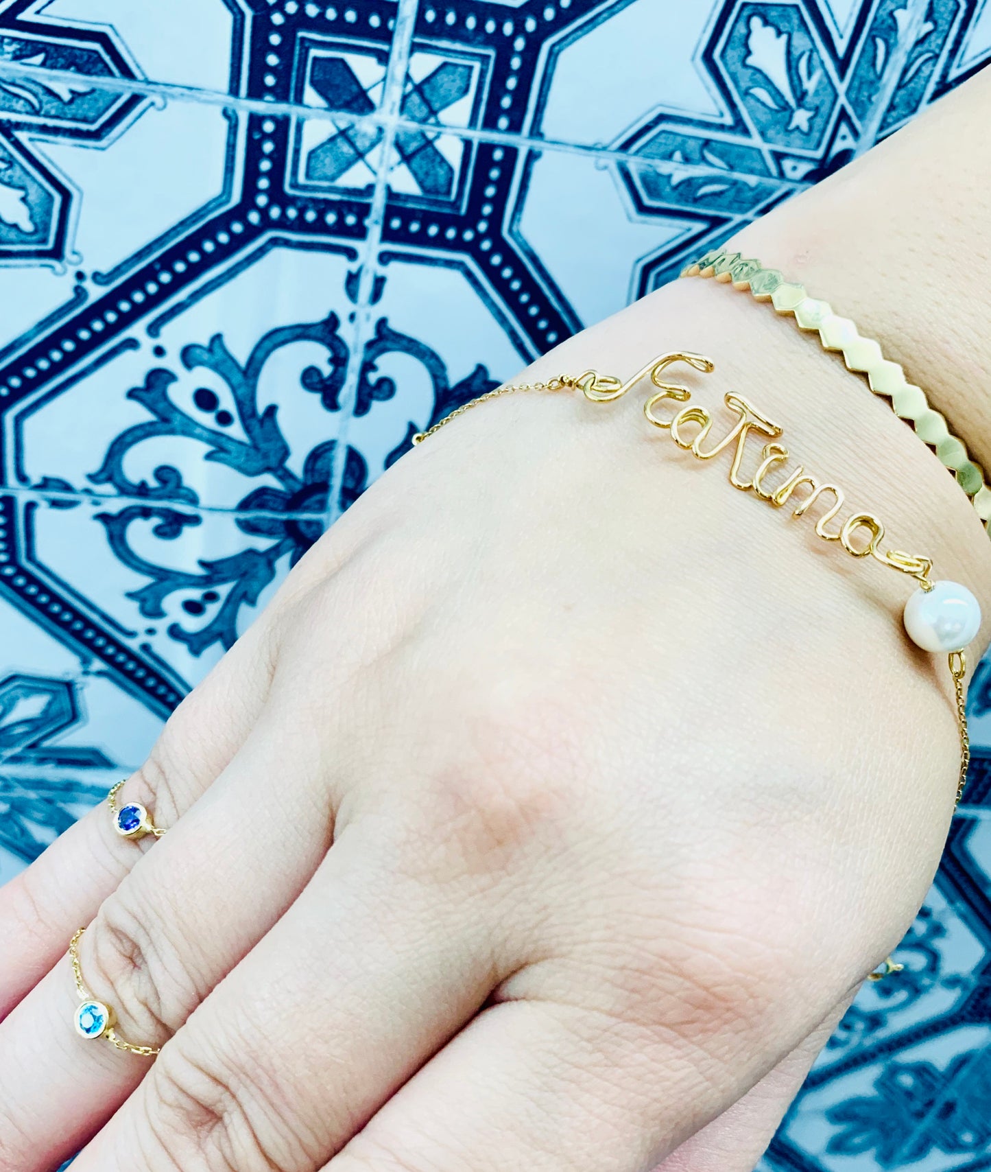 Your Name Wire Bracelet - MUSBAHJEWELLERS