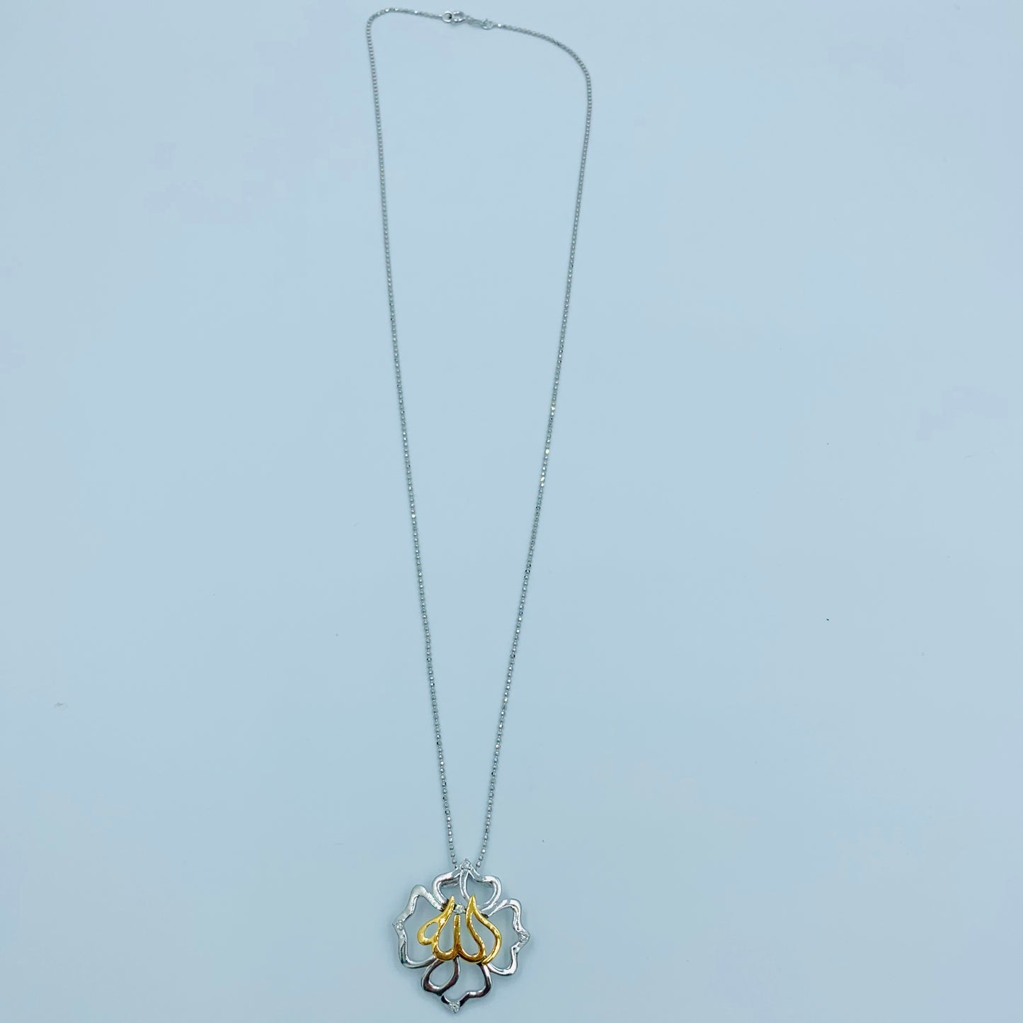 Hilal - Allah Two Color Necklace