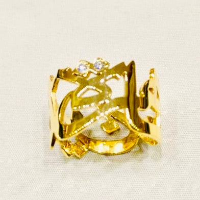 Your Name Infinity Ring - MUSBAHJEWELLERS
