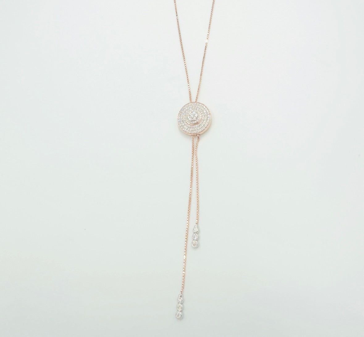 Tajreedi - Adjustable Diamond Long Necklace