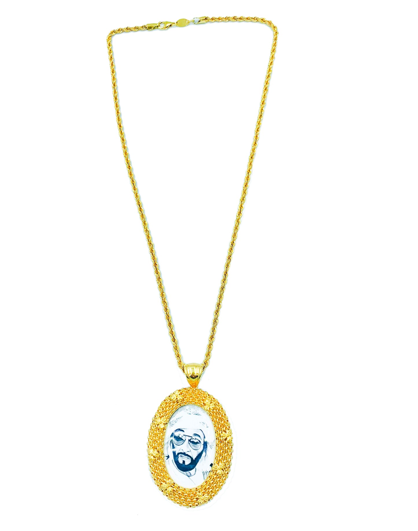 Sheikh Zayed Gold Necklace 21k