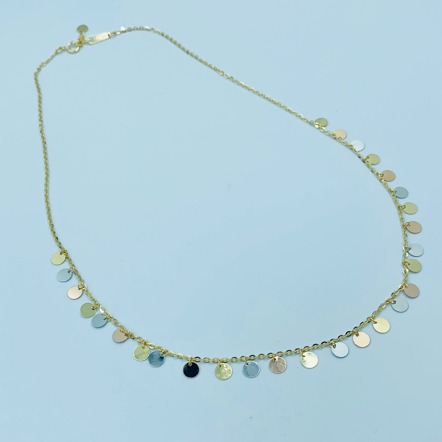 Yomiyat - Tri Color Circle Choker - UAEJEWELS