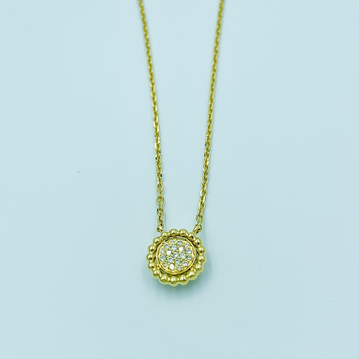 Shams - Diamond Necklace - UAEJEWELS