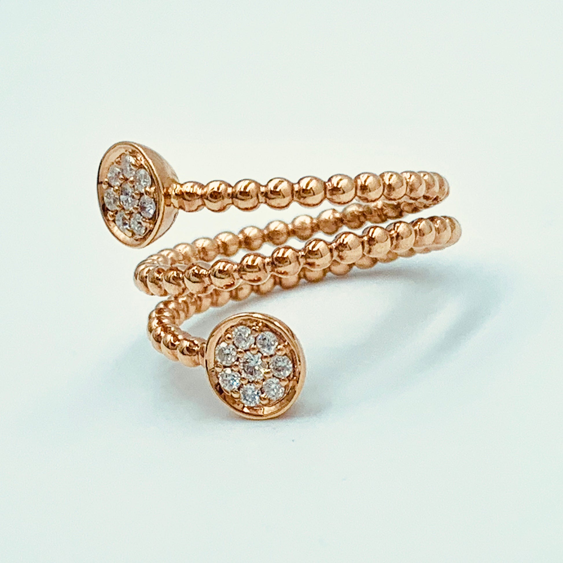 Shams - Spiral Infinity Ring - UAEJEWELS