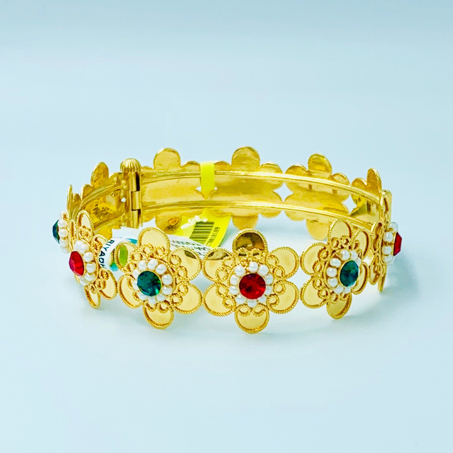 Shouq - Flowers Bangle - UAEJEWELS