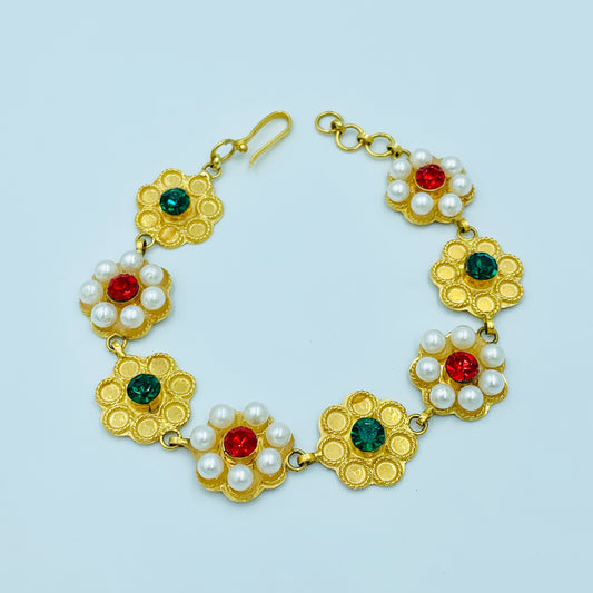 Shouq - Flowers Bracelet - UAEJEWELS