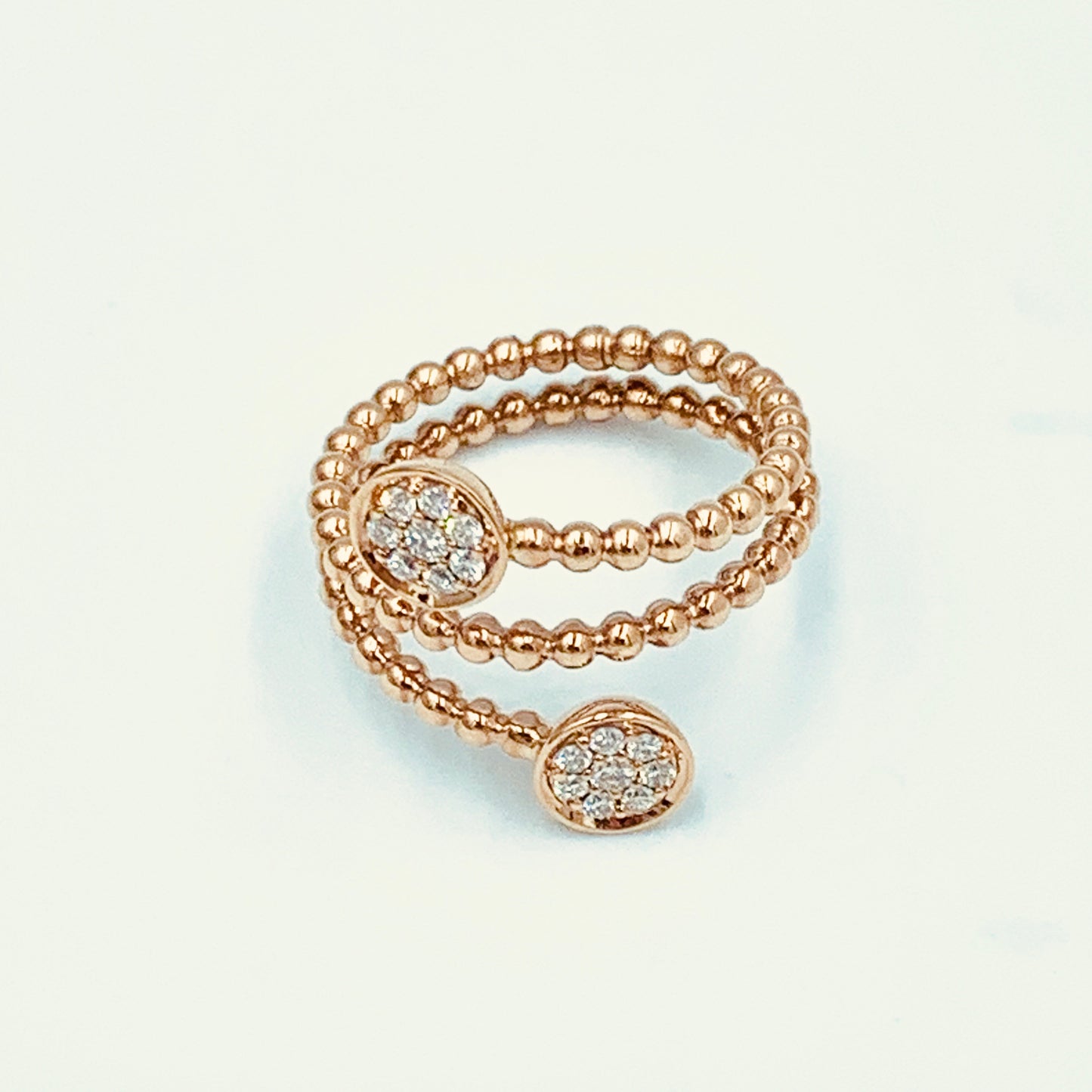 Shams - Spiral Infinity Ring - UAEJEWELS