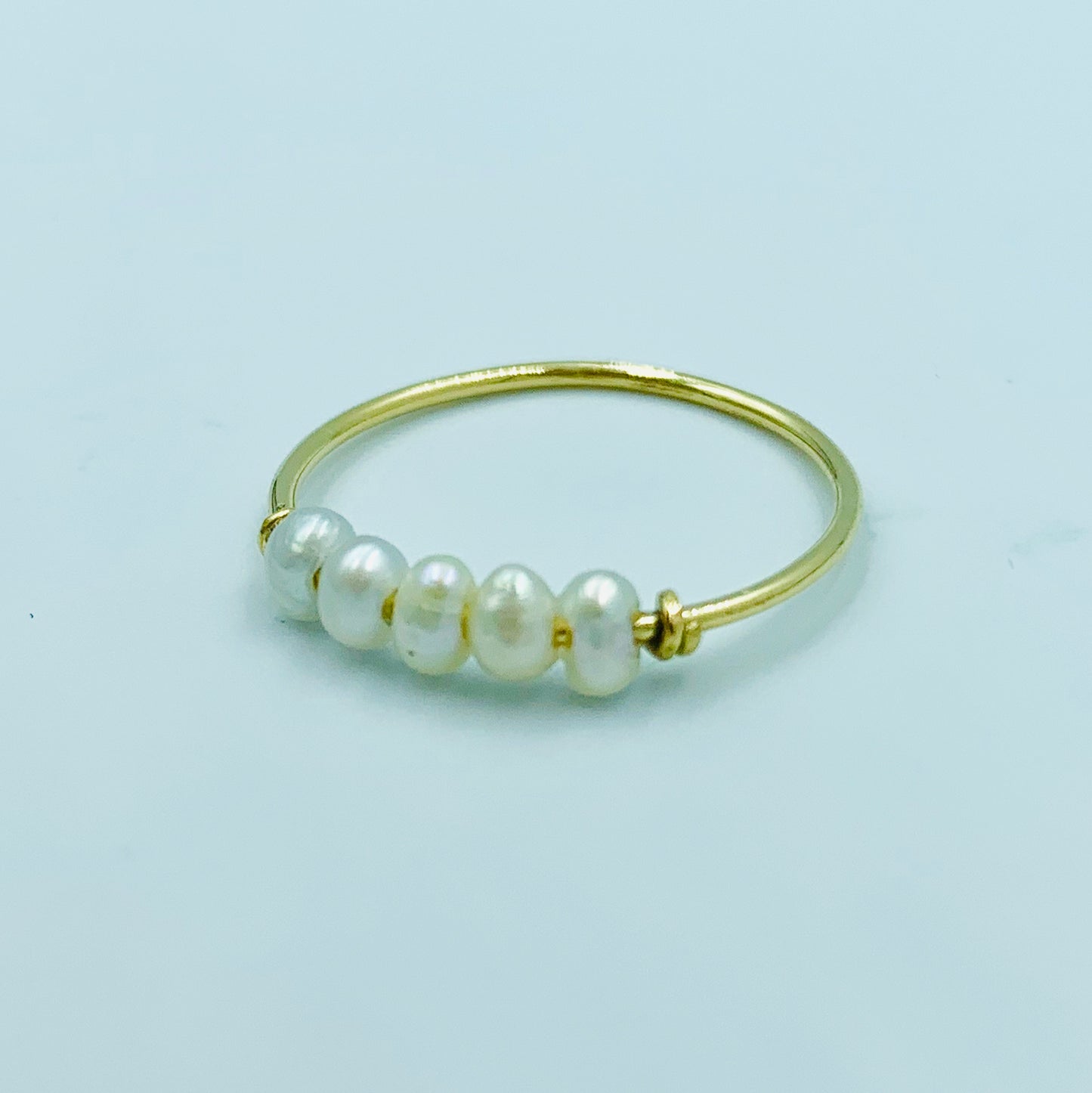 Yomiyat - 5 Pearl Ring - UAEJEWELS