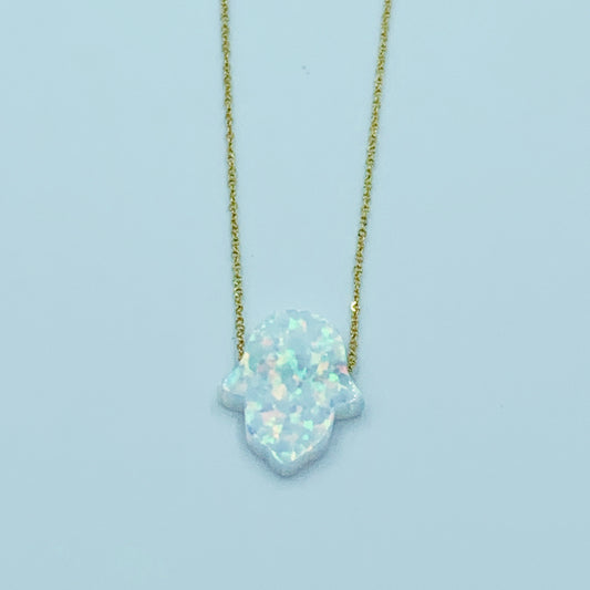 Talasim - Kaff Opal Necklace - UAEJEWELS