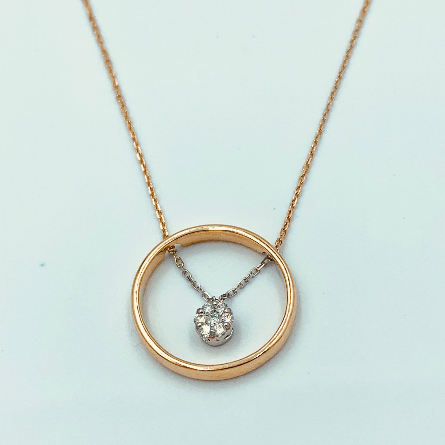 Cupid’s - Diamond Promise Necklace - UAEJEWELS