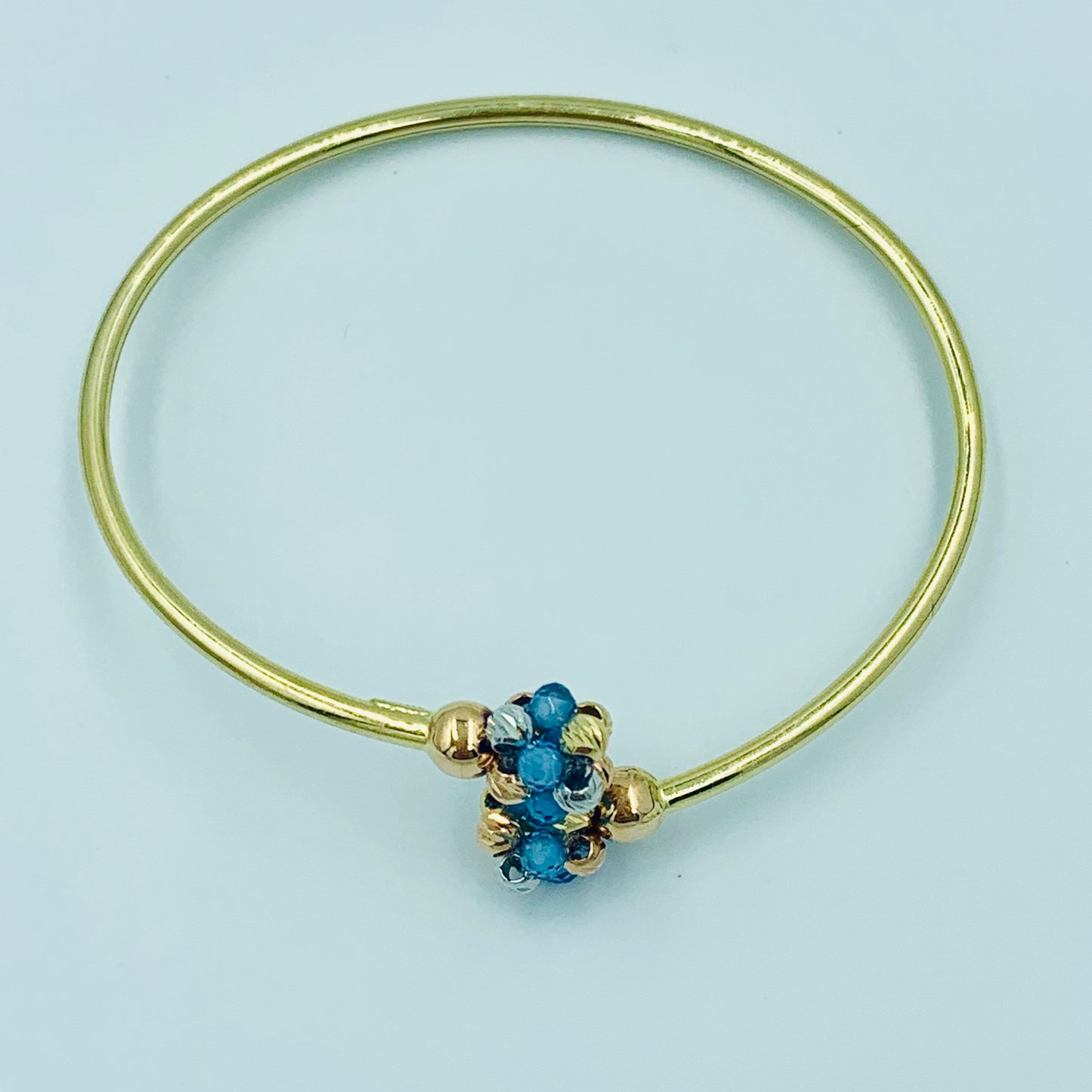 Talasim - Quarto Baby Open Bangle - UAEJEWELS