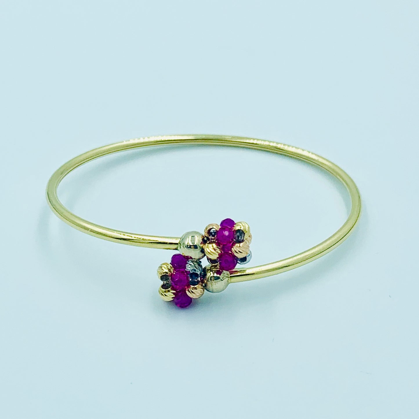 Talasim - Quarto Baby Open Bangle - UAEJEWELS